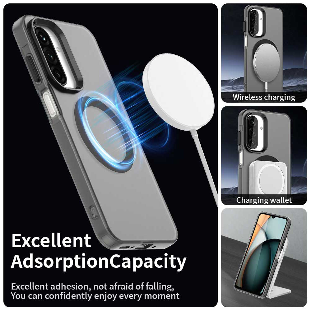 Husa MagSafe pentru Samsung Galaxy A26 A266, Techsuit, CandyCase, Neagra