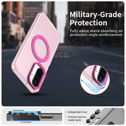 Husa MagSafe pentru Samsung Galaxy A26 A266, Techsuit, CandyCase, Roz