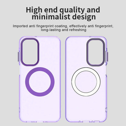 Husa MagSafe pentru Samsung Galaxy A27 5G, Techsuit, CandyCase, Mov