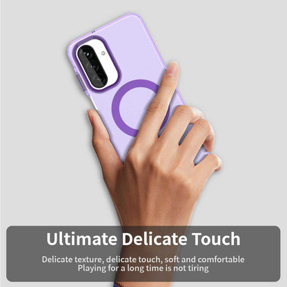 Husa MagSafe pentru Samsung Galaxy A27 5G, Techsuit, CandyCase, Mov