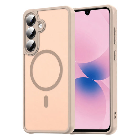 Husa MagSafe pentru Samsung Galaxy A27 5G, Techsuit, HaloFrost II, Aurie