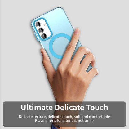 Husa MagSafe pentru Samsung Galaxy A35 5G A356, Techsuit, CandyCase, Albastra