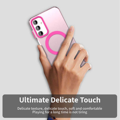 Husa MagSafe pentru Samsung Galaxy A35 5G A356, Techsuit, CandyCase, Roz