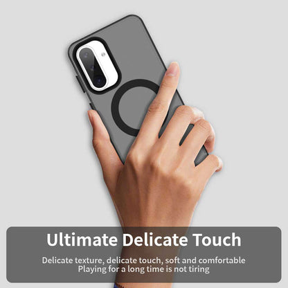 Husa MagSafe pentru Samsung Galaxy A36 A366, Techsuit, CandyCase, Neagra
