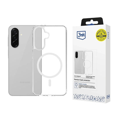 Husa MagSafe pentru Samsung Galaxy A56 A566 / A36 A366, 3MK, Armor MagCase, Transparenta