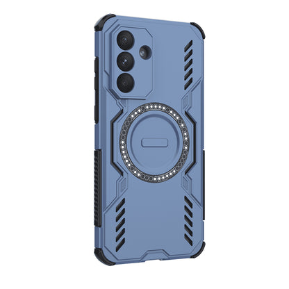 Husa MagSafe pentru Samsung Galaxy A56 A566, Techsuit, ArmorMag, Albastra