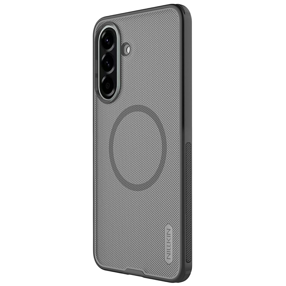 Husa MagSafe pentru Samsung Galaxy A57 5G, Nillkin, Super Shield Pro, Neagra Transparenta