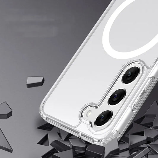 Husa MagSafe pentru Samsung Galaxy S22 5G S901, Techsuit, Pro, Transparenta