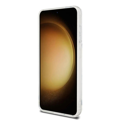 Husa MagSafe pentru Samsung Galaxy S23 S911, Karl Lagerfeld, IML Ikonik Karl, Transparenta