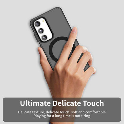 Husa MagSafe pentru Samsung Galaxy S23 S911, Techsuit, CandyCase, Neagra