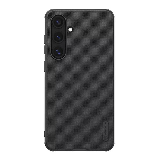 Husa MagSafe pentru Samsung Galaxy S24 FE S721, Nillkin, Super Shield Pro, Neagra Satinata