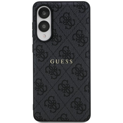 Husa MagSafe pentru Samsung Galaxy S25 Edge S937, Guess, 4G Ring Classic Logo, Neagra