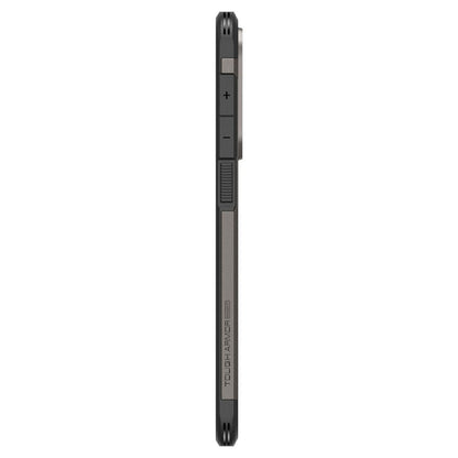 Husa MagSafe pentru Samsung Galaxy S25 Edge S937, Spigen, Tough Armor, Gri ACS09423