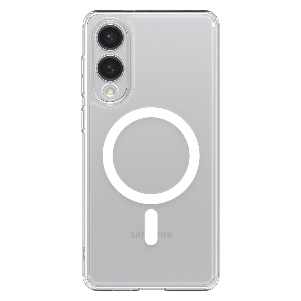Husa MagSafe pentru Samsung Galaxy S25 Edge S937, Spigen, Ultra Hybrid, Alba ACS09418
