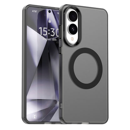 Husa MagSafe pentru Samsung Galaxy S25 Edge S937, Techsuit, CandyCase, Neagra