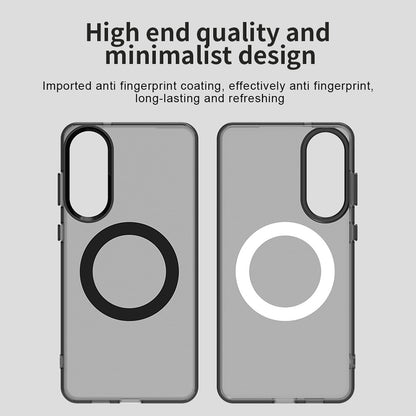 Husa MagSafe pentru Samsung Galaxy S25 Edge S937, Techsuit, CandyCase, Neagra