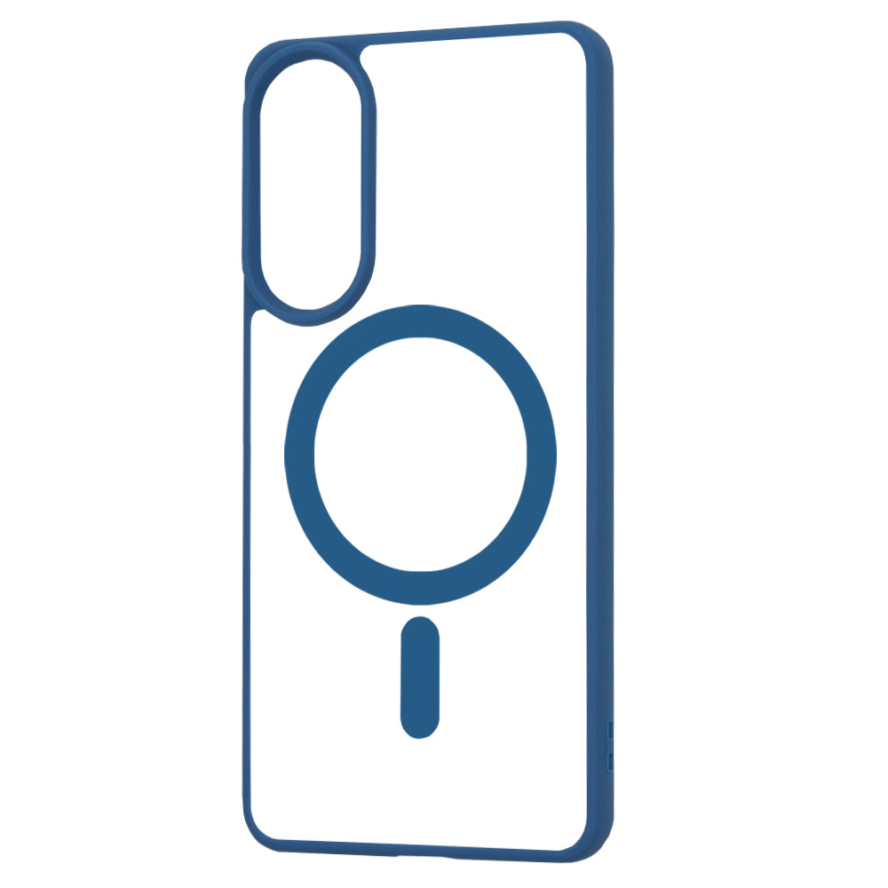 Husa MagSafe pentru Samsung Galaxy S25 Edge S937, Techsuit, Pro, Albastra