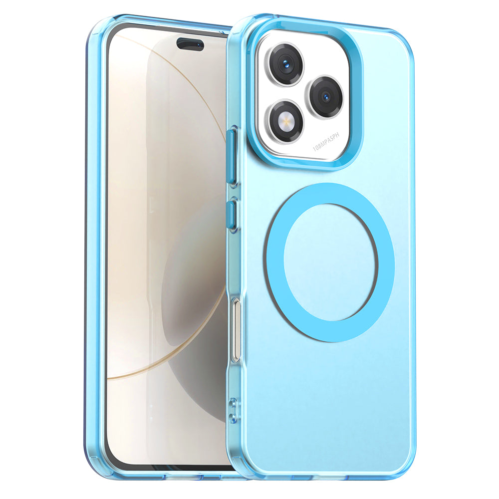 Husa MagSafe pentru Samsung Galaxy S25 FE, Techsuit, CandyCase, Albastra