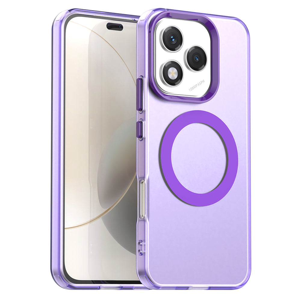 Husa MagSafe pentru Samsung Galaxy S25 FE, Techsuit, CandyCase, Mov