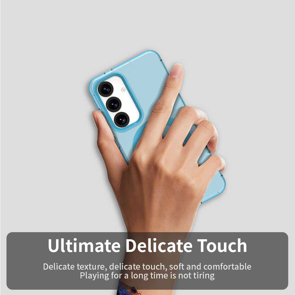 Husa MagSafe pentru Samsung Galaxy S25+ S936 / S24+ S926, Techsuit, CandyCase, Albastra