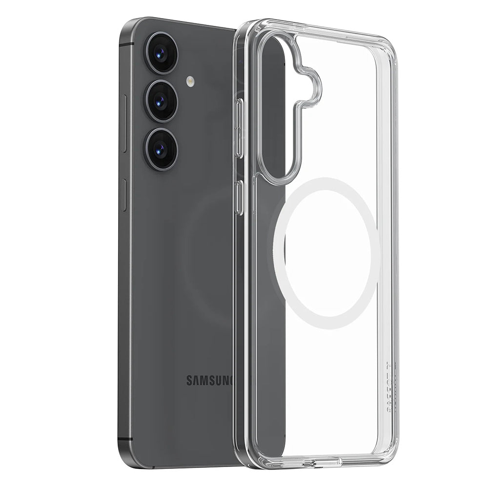 Husa MagSafe pentru Samsung Galaxy S25+ S936, Torras, Guardian, Transparenta