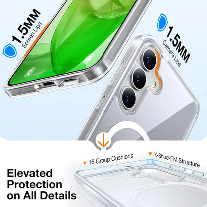 Husa MagSafe pentru Samsung Galaxy S25+ S936, Torras, Guardian, Transparenta