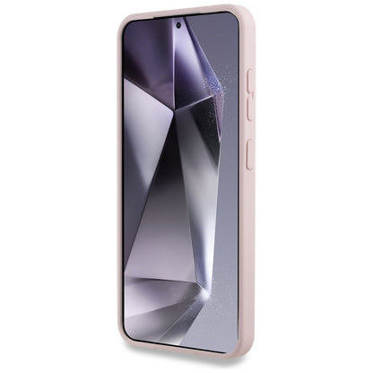 Husa MagSafe pentru Samsung Galaxy S25 S931, Karl Lagerfeld, Silicone Double Heads, Roz