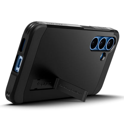 Husa MagSafe pentru Samsung Galaxy S25 S931, Spigen, Tough Armor, Neagra ACS09008