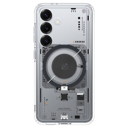 Husa MagSafe pentru Samsung Galaxy S25 S931, Spigen, Ultra Hybrid Neo One, Transparenta ACS09470