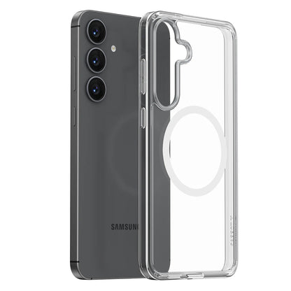 Husa MagSafe pentru Samsung Galaxy S25 S931, Torras, Guardian, Transparenta