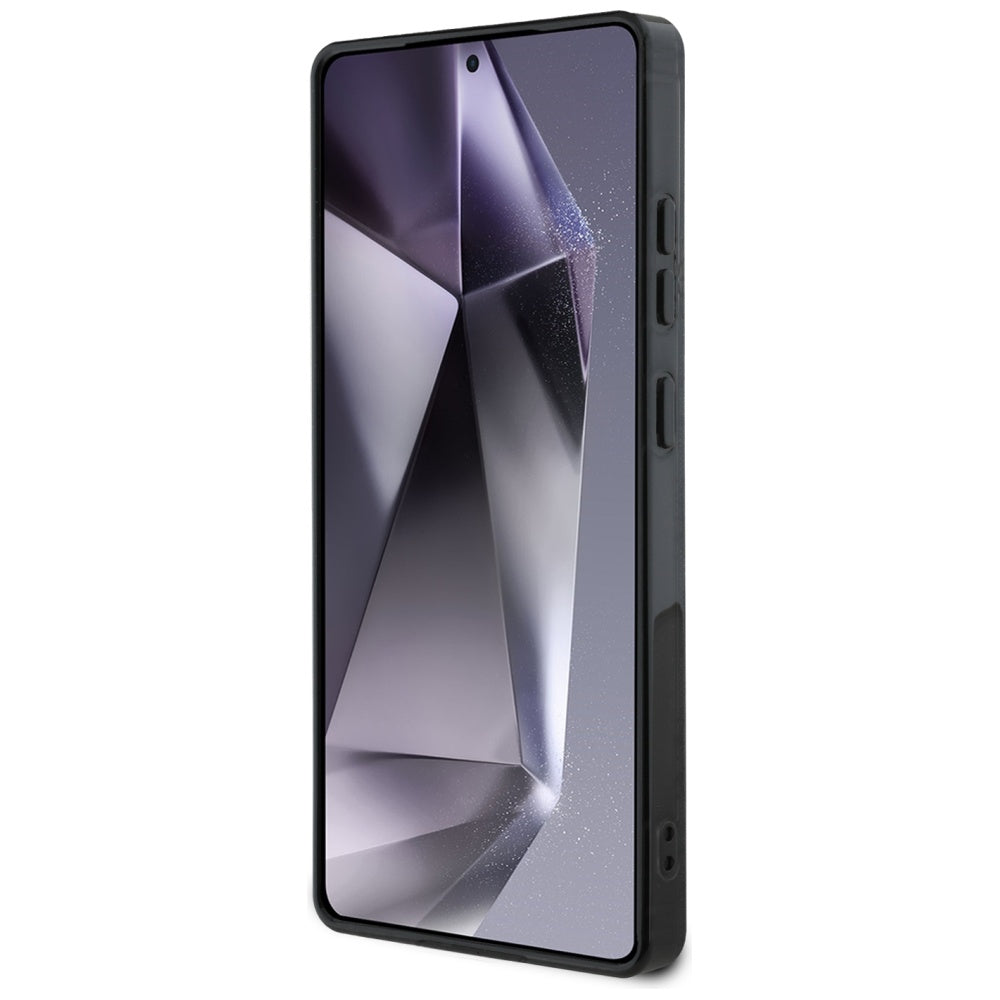 Husa MagSafe pentru Samsung Galaxy S25 Ultra S938, Guess, IML Peony On 4G Background , Neagra