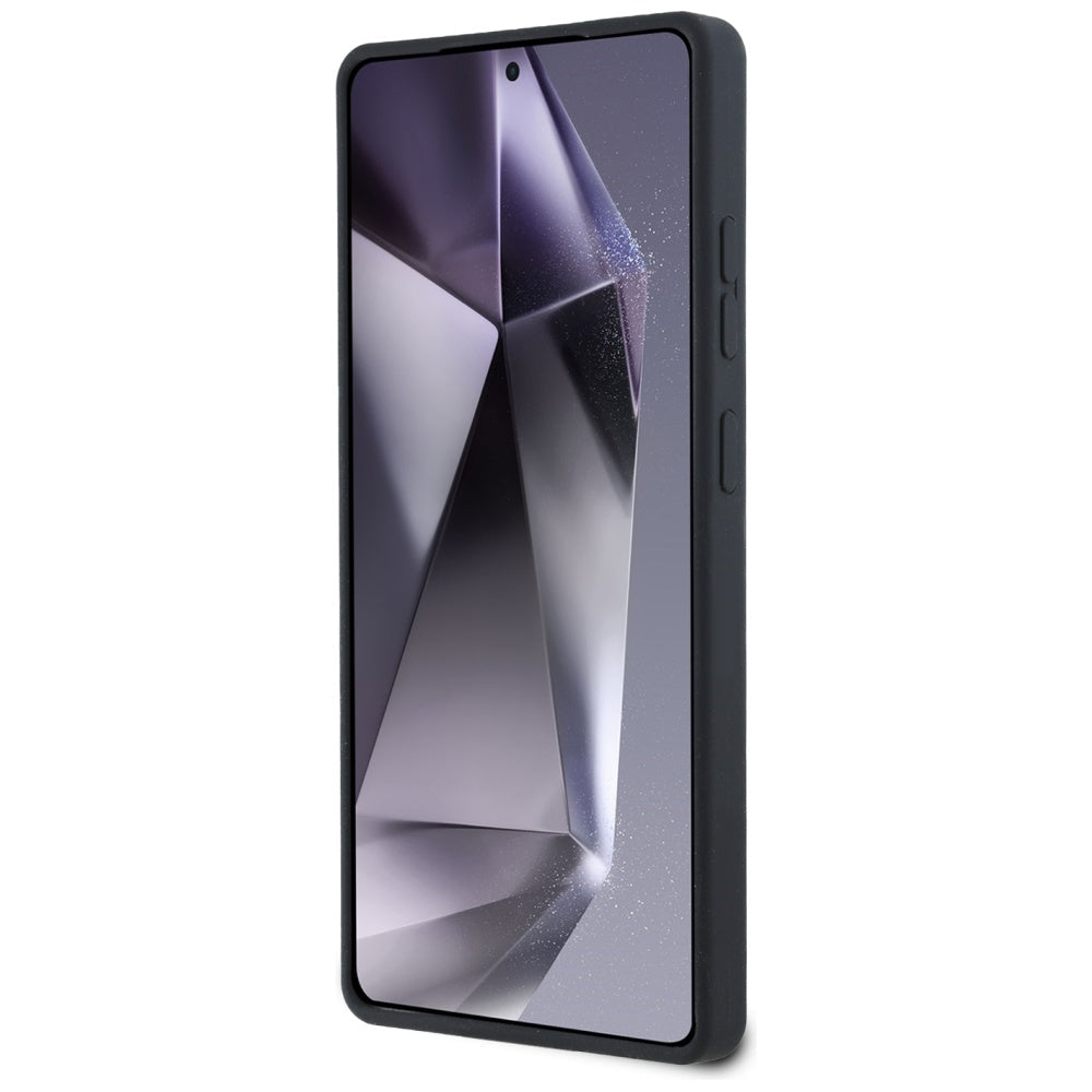 Husa MagSafe pentru Samsung Galaxy S25 Ultra S938, Karl Lagerfeld, Silicone Double Heads, Neagra