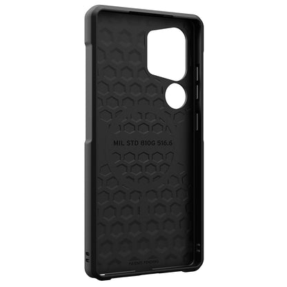 Husa MagSafe pentru Samsung Galaxy S25 Ultra S938, Urban Armor Gear, Metropolis LT Topography, Neagra