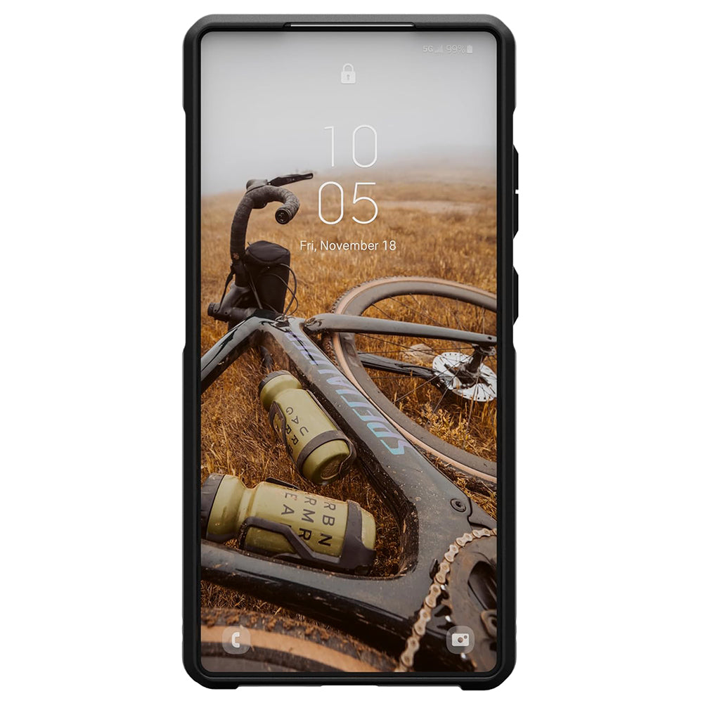 Husa MagSafe pentru Samsung Galaxy S25 Ultra S938, Urban Armor Gear, Metropolis LT Topography, Neagra