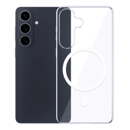 Husa MagSafe pentru Samsung Galaxy S26, 3MK, Clear MagCase, Transparenta