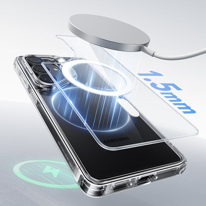 Husa MagSafe pentru Samsung Galaxy S26 S942, ESR, Classic Hybrid Kickstand, Transparenta