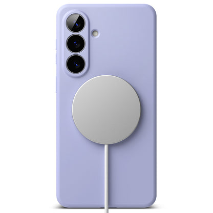 Husa MagSafe pentru Samsung Galaxy S26 Plus, Ringke, Silicone, Mov