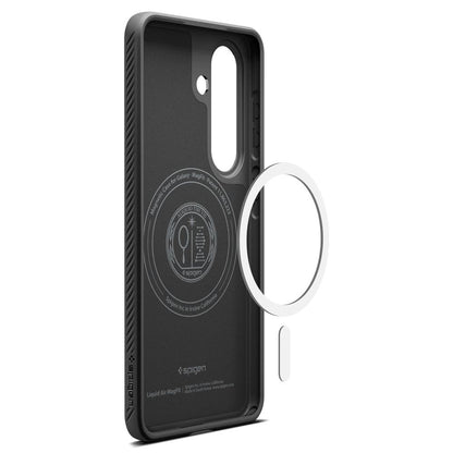 Husa MagSafe pentru Samsung Galaxy S26 Plus S947, Spigen, Liquid Air, Neagra Mata ACS10704