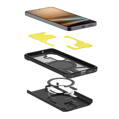 Husa MagSafe pentru Samsung Galaxy S26 Plus S947, Spigen, Tough Armor, Neagra ACS10713