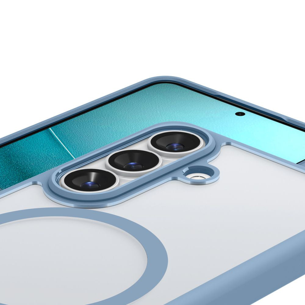 Husa MagSafe pentru Samsung Galaxy S26 Plus S947, Spigen, Ultra Hybrid, Bleu ACS11213