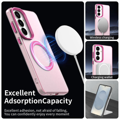 Husa MagSafe pentru Samsung Galaxy S26 Plus S947, Techsuit, CandyCase, Roz
