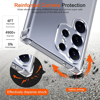 Husa MagSafe pentru Samsung Galaxy S26 Plus, Techsuit, Shockproof, Transparenta