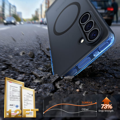 Husa MagSafe pentru Samsung Galaxy S26 Plus, Torras, Guardian, Neagra