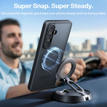 Husa MagSafe pentru Samsung Galaxy S26 Plus, Torras, Guardian, Neagra