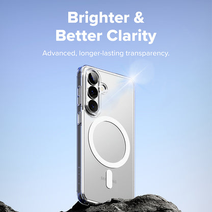Husa MagSafe pentru Samsung Galaxy S26, Ringke, Fusion, Transparenta