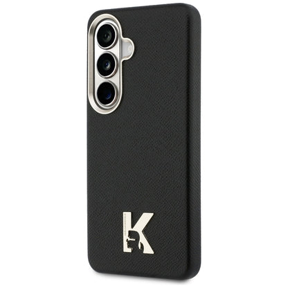 Husa MagSafe pentru Samsung Galaxy S26 S942, Karl Lagerfeld, Karl Head Logo, Neagra