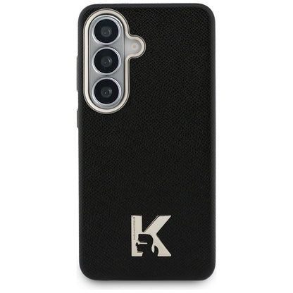 Husa MagSafe pentru Samsung Galaxy S26 S942, Karl Lagerfeld, Karl Head Logo, Neagra