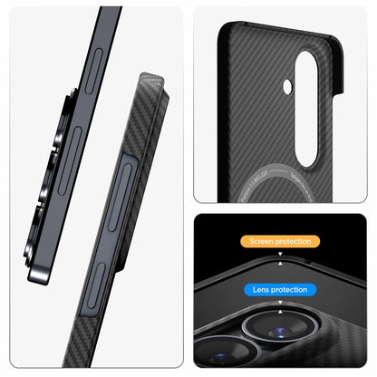 Husa MagSafe pentru Samsung Galaxy S26 S942, Spigen, Air Skin, Neagra