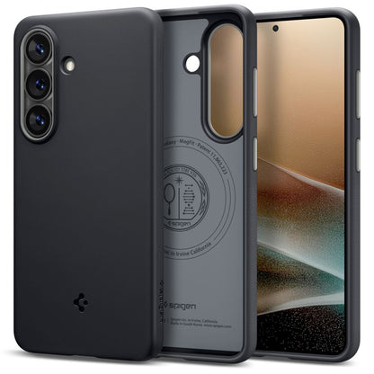 Husa MagSafe pentru Samsung Galaxy S26 S942, Spigen, Caseology Nano Pop, Neagra ACS11066