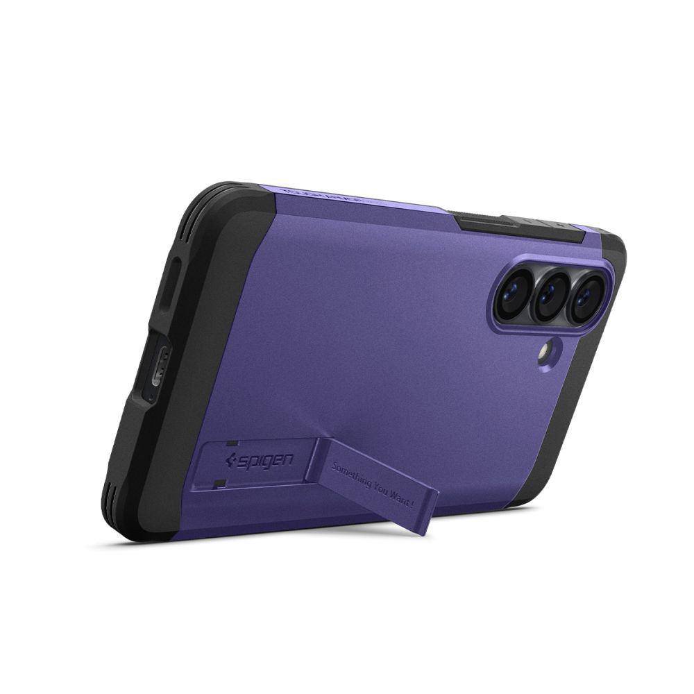 Husa MagSafe pentru Samsung Galaxy S26 S942, Spigen, Tough Armor, Mov ACS11221